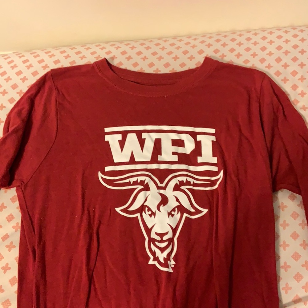 Long sleeve college shirt